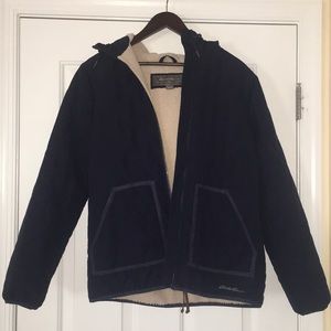 Quilted Sherpa lined Jacket